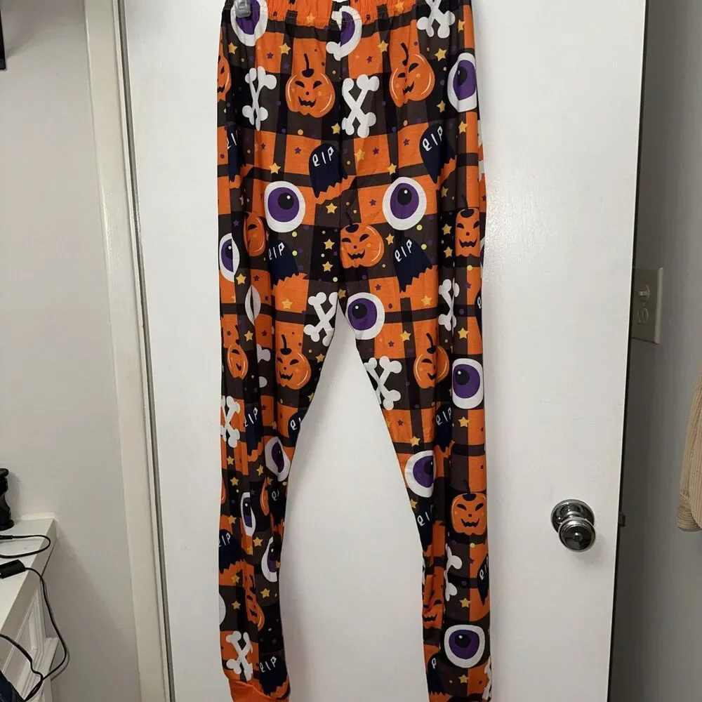 Halloween Pajamas Or Costume Top &Bottoms Sz 2XL
